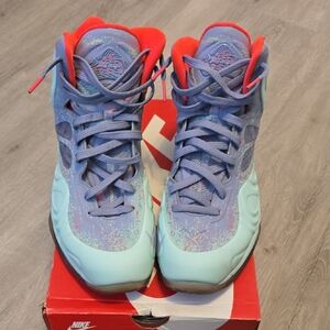 Nike Hyperposite - Teal/Grey/Red